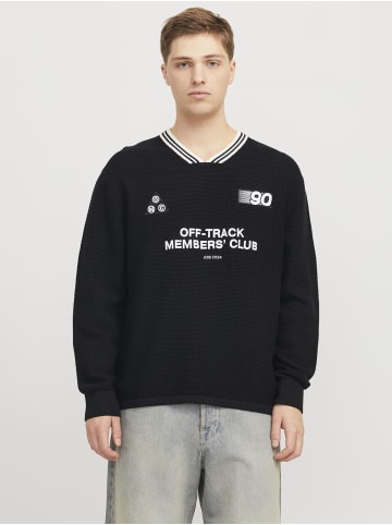 Jack & Jones Strickpullover in Black