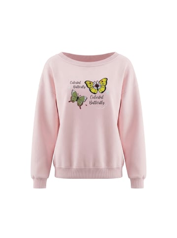 myMo Women Sweatshirt in Light Rose