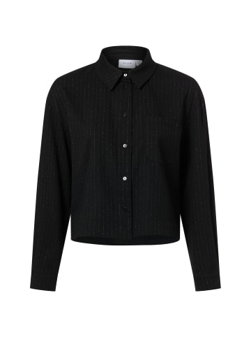 Vila Bluse VIMagnolia in schwarz silber