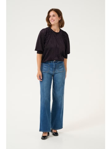 Kaffe Langarm-Bluse KAcaca in Dawn Purple CC.
