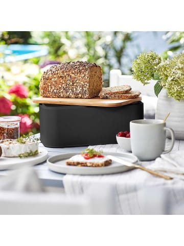 Butlers Brotbox BREAD'N'BREAKFAST in Schwarz
