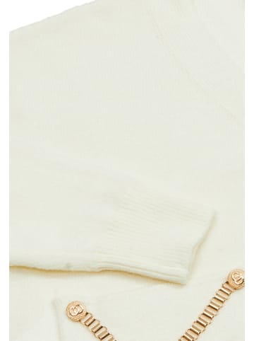 caissa Damen Strickjacke in Wollweiss