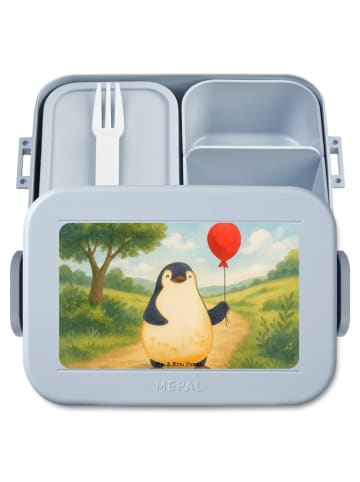 Mr. & Mrs. Panda MEPAL Bentobox Pinguin Luftballon Design ohne S... in Blau Pastell