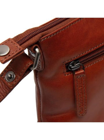 The Chesterfield Brand Novum Umhängetasche Leder 22 cm in cognac