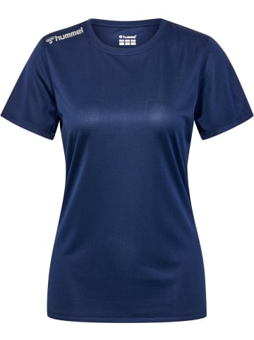 Hummel T-Shirt "Hmlrun Jersey S/S Woman" in Schwarz