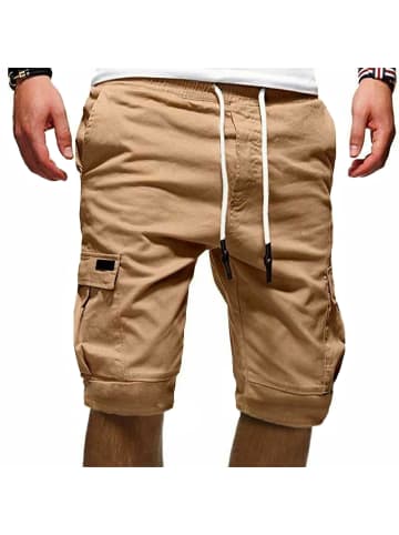 behype Cargo-Shorts SEAN in beige