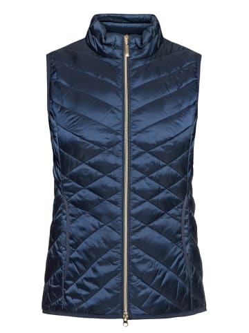 Betty Barclay Steppweste mit Reißverschluss in dunkelblau