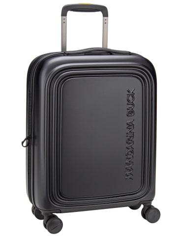 Mandarina Duck Trolley Logoduck + Cabin Exp SZV24 in Black