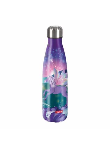 Step by Step Edelstahl-Trinkflasche Pegasus Emily in lila