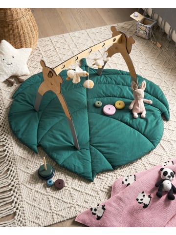 Beliani Krabbelmatte OLIMP in Grün - (W) 110 x (H) 3 x (L) 110 cm