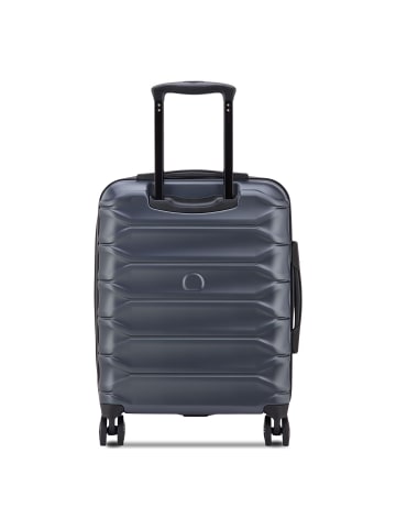 Delsey Meteor 4 Rollen Kabinentrolley 55 cm mit Dehnfalte in ocean blue