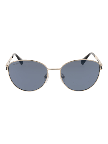 MAX & CO Frauen Sonnenbrille Katzenauge Silber