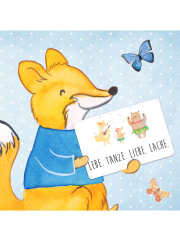 Mr. & Mrs. Panda tafel Waldtiere Aloha mit Spruch in Weiß