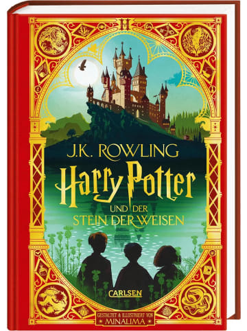 Carlsen Harry Potter und der Stein der Weisen (MinaLima-Edition mit 3D-Papierkunst 1)...