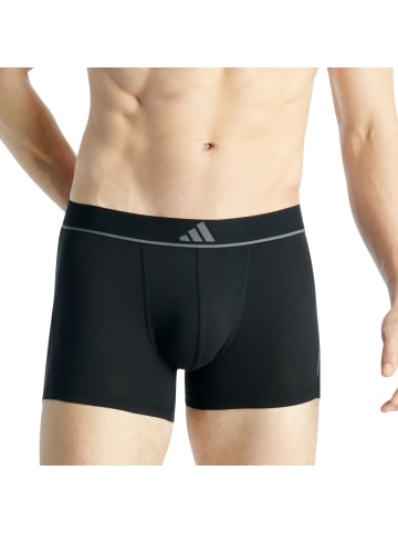 adidas 3er Pack Trunk Active Micro Flex Eco in Schwarz