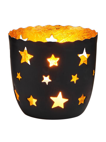Butlers Teelichthalter DELIGHT Sterne 6er-Set in Schwarz