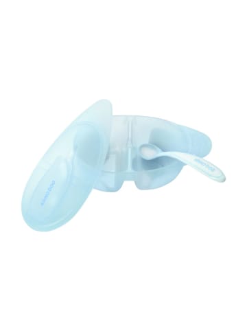 Kikkaboo Schüssel Tasty Doppelkammer in blau