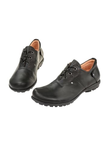 Think! Komfort Schnürschuhe in Schwarz