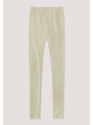 Hessnatur Hessnatur Leggings aus Bio-Merinowolle mit Seide in natur