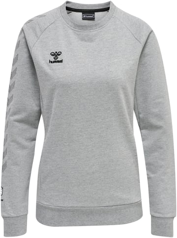 Hummel Sweatshirt Hmlmove Grid Cot. Sweatshirt Woman in GREY MELANGE