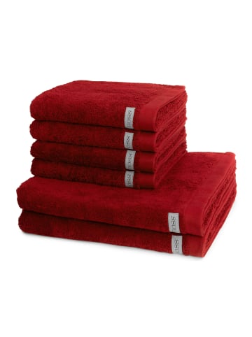 Ross 4 X Handtuch 2 X Duschtuch im Set Sinfonie in Kirsche