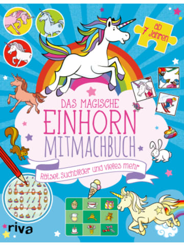 Riva Verlag Buch - Das magische Einhorn-Mitmachbuch
