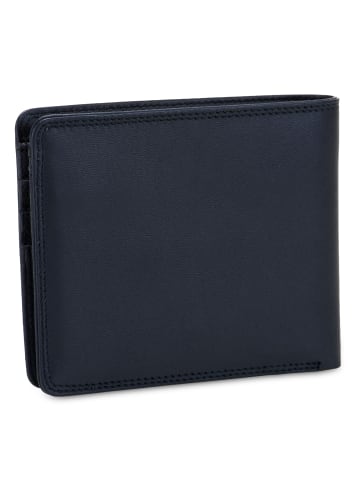MYWALIT Geldbörse RFID Schutz Leder 11 cm black