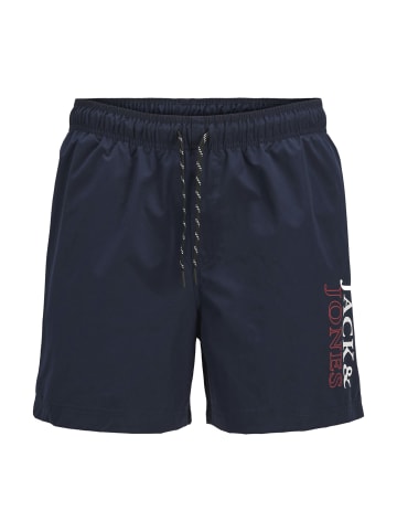 JACK & JONES Junior Bade-Shorts 'Maui' in dunkelblau
