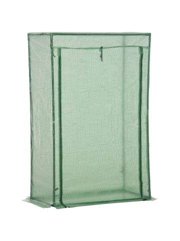 Outsunny Foliengewächshaus 100L x 50B x 150H cm Dunkelgrün