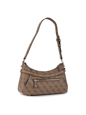 Guess Yesba Schultertasche 28 cm in latte logo