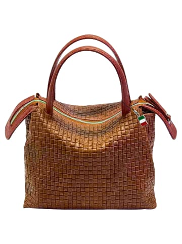 Florence Umhängetasche Leder braun ca. 30cm