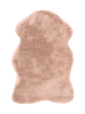 Kayoom Hochflor Teppich Rabbit in creme - rechteckig