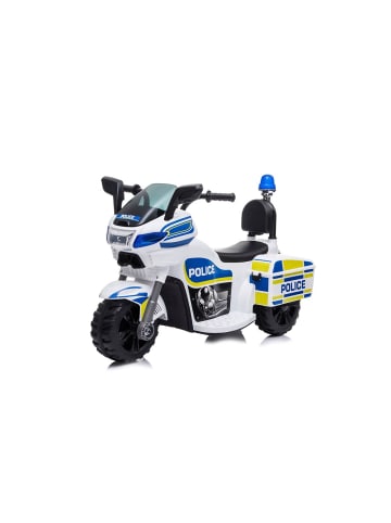 Chipolino Kinder Elektromotorrad Polizei  in weiß