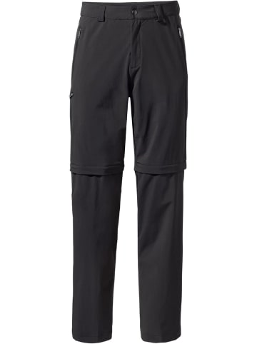 Vaude Zip-Off Funktions-Outdoorhose Me Farley Stretch ZO Pants I in Schwarz