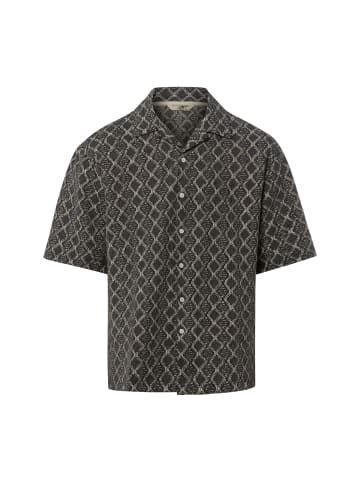 Redefined Rebel Hemd Zander in schwarz ecru