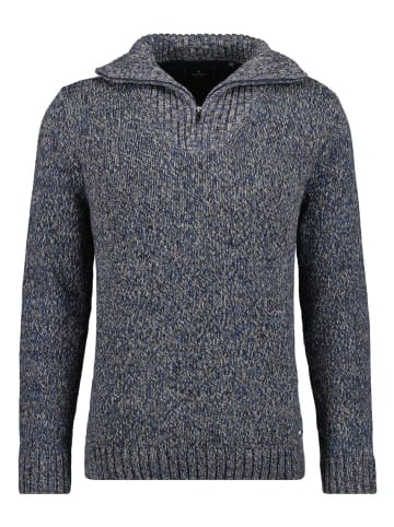 Ragman V-Ausschnitt Pullover in blau