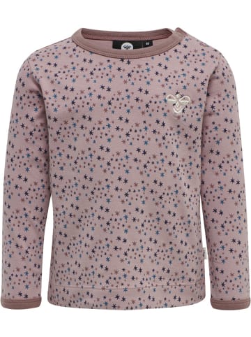 Hummel T-Shirt "Hmlstar T-Shirt L/S" in Rosa