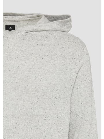 QS Strickpullover langarm in Grau