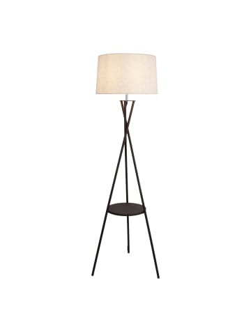 näve Stehleuchte "TORA" in schwarz - (L)51 cm x (B)51 cm x (H)158 cm