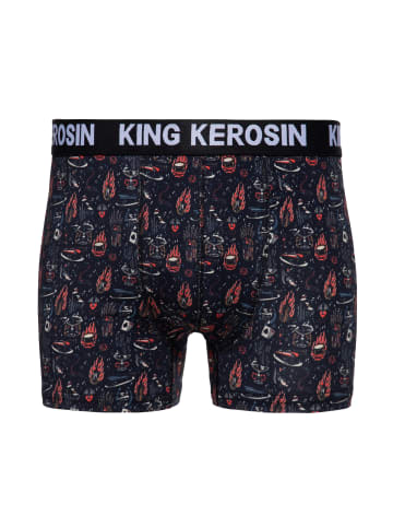 King Kerosin King Kerosin Boxershorts Rock 'n' Roll in schwarz