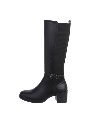 Ital-Design Stiefel in Schwarz