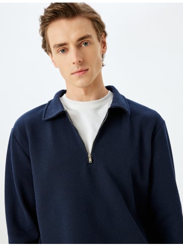 KOTON Sweatshirt in Marineblau