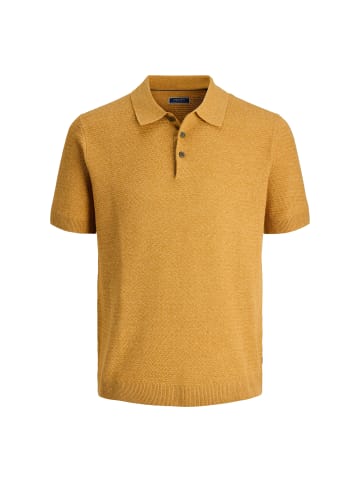 Jack and Jones Poloshirt Bluriley Knit Polo in Gelb