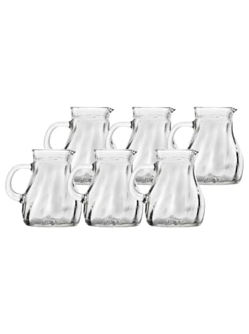 Stölzle 6er Set Krug Salzburg in Transparent 0,5 l in transparent