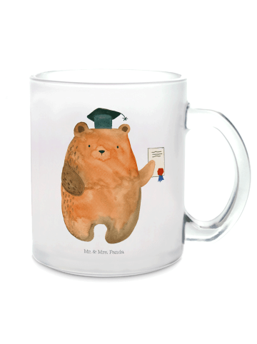 Mr. & Mrs. Panda Kaffeetasse Bär Prüfung ohne Spruch in Transparent
