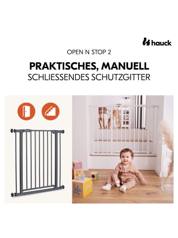 Hauck Türschutzgitter / Treppenschutzgitter in grau