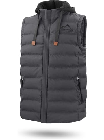 Normani Outdoor Sports Herren Winter-Steppweste Nanaimo in Anthrazit