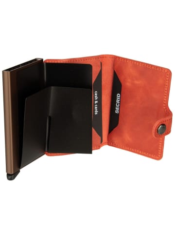 Secrid Geldbörse Miniwallet Vintage in Orange