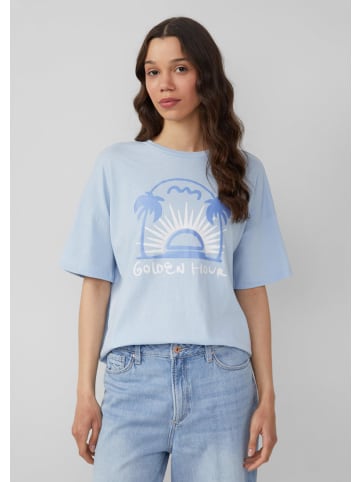 QS T-Shirt in 50D0_hellblau