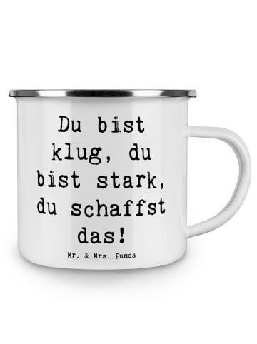 Mr. & Mrs. Panda Kaffeebecher Spruch Erster Schultag Motivation ... in Weiß